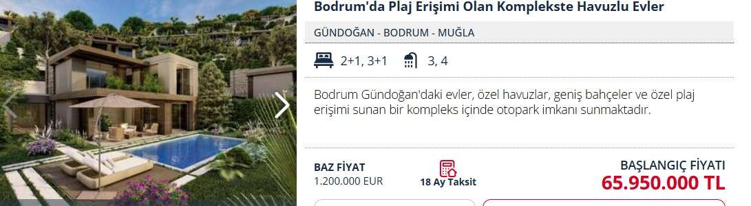 Turizm Cennetleri Bodrum ve Antalya'daki Lüks Villalar da Zirve Yarışında 9